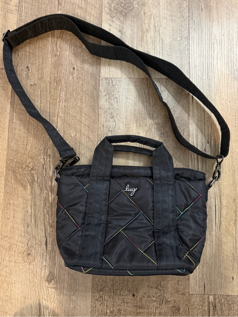 Lug Dori Black Rainbow Crossbody